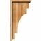 Ekena Millwork Mediterranean Rough Sawn Corbel w/Backplate, Western Red Cedar, 8"W x 12"D x 24"H COR08X12X24MED01RWR - alternate 2